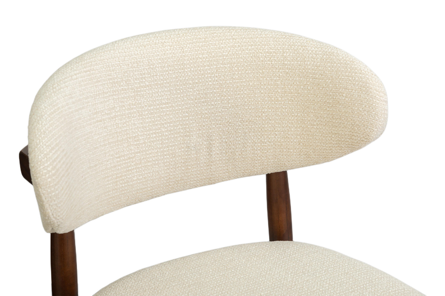 Image 10 for NEW - Counterstoel Clara Essenhout Walnoot - Ote Milan 103 Beige