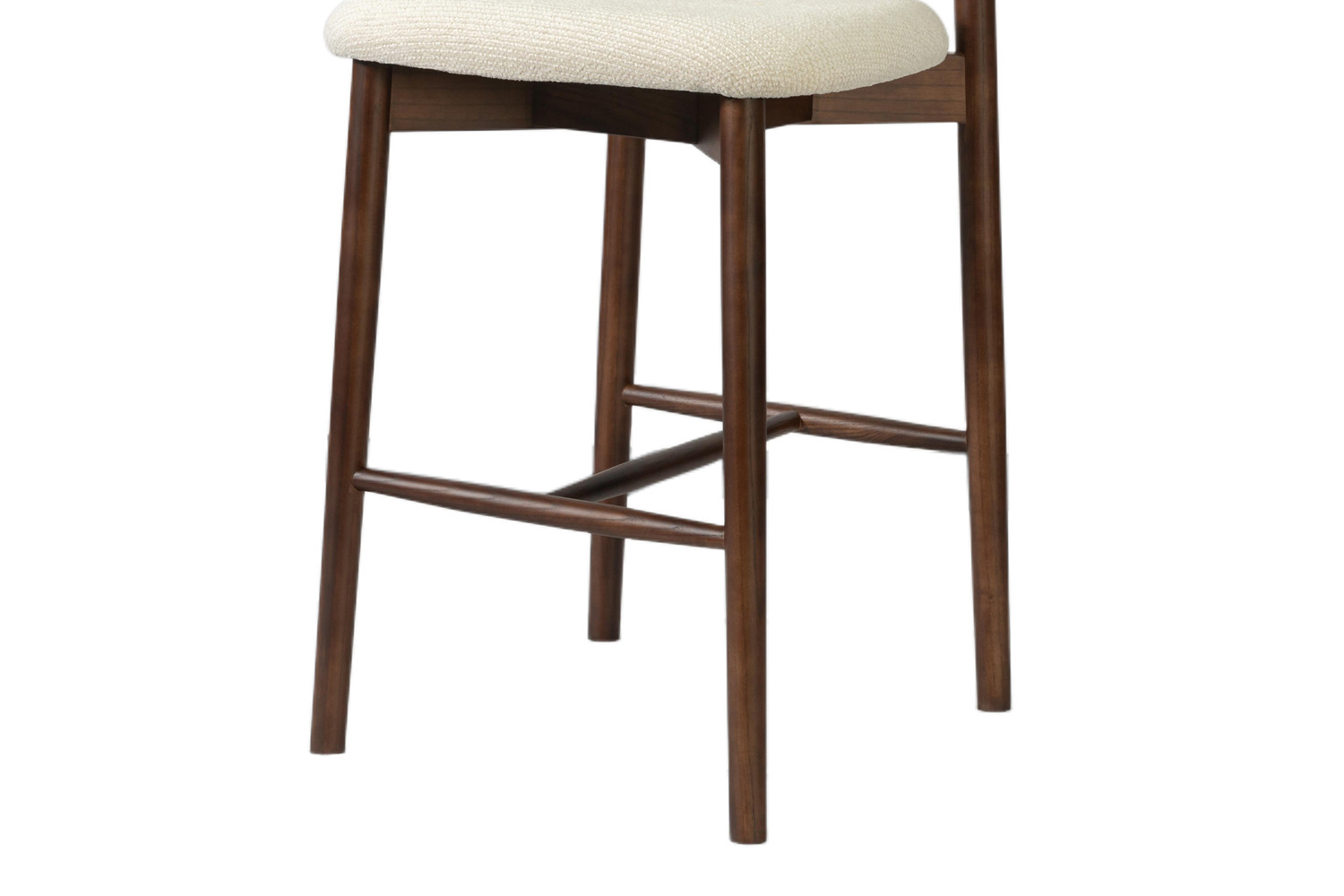 Image 12 for NEW - Counterstoel Clara Essenhout Walnoot - Ote Milan 103 Beige