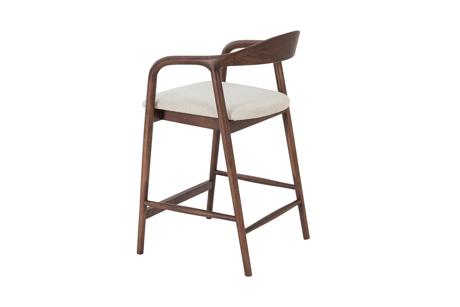 Image 8 for NEW - Counterstoel Claire Essenh. Walnoot Milan 103 Beige Gemonteerd
