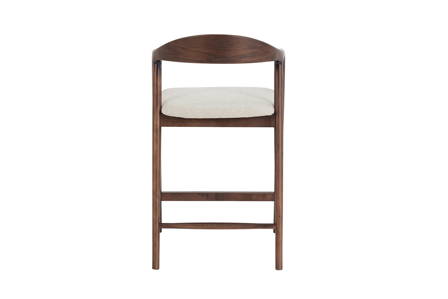 Image 10 for NEW - Counterstoel Claire Essenh. Walnoot Milan 103 Beige Gemonteerd