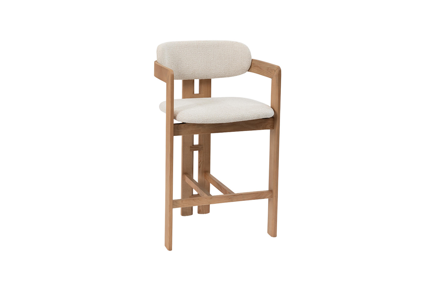 Image 5 for NEW - Counterstoel Camille Essenhout Naturel Ote Milan 103 Beige