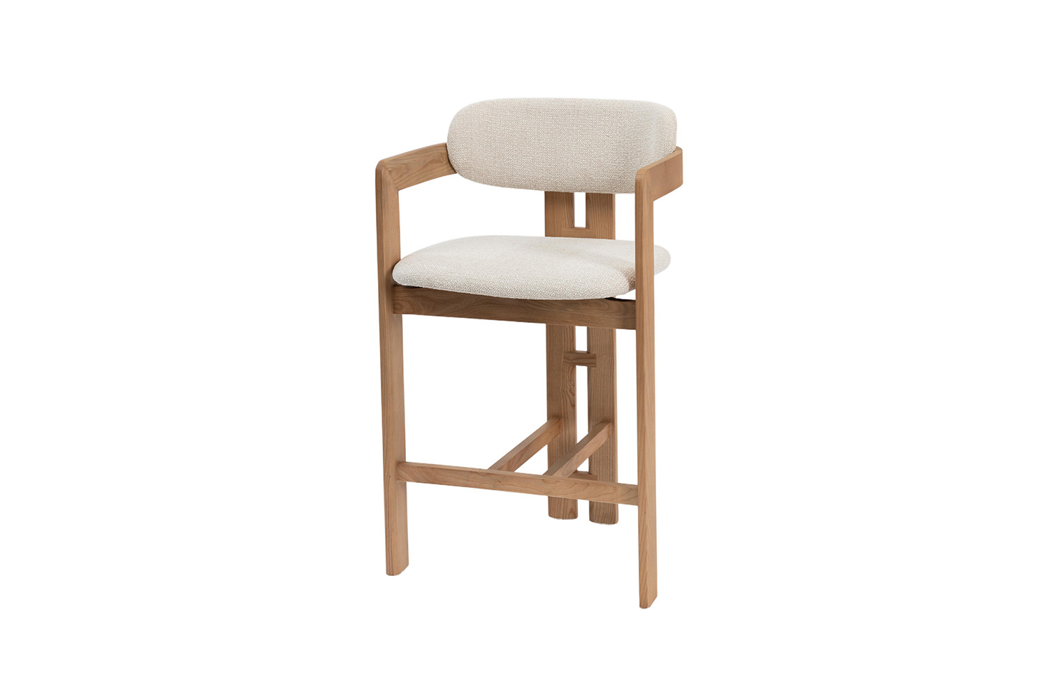 Image 11 for NEW - Counterstoel Camille Essenhout Naturel Ote Milan 103 Beige