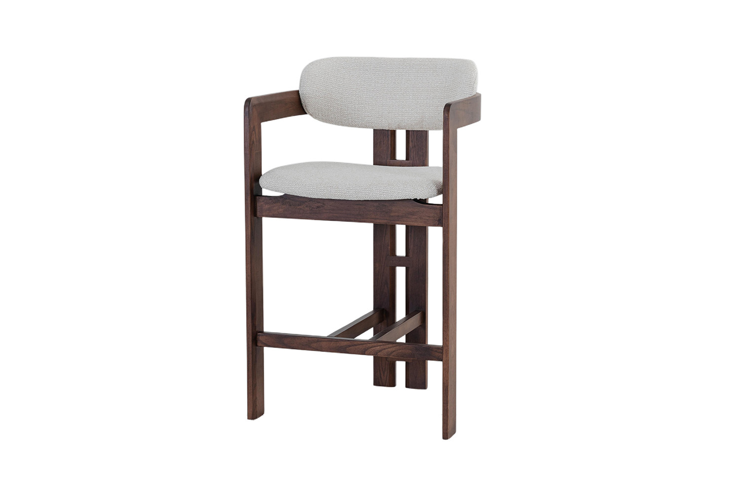 Image 10 for NEW - Counterstoel Camille Essenhout Walnoot Ote Milan 103 Beige