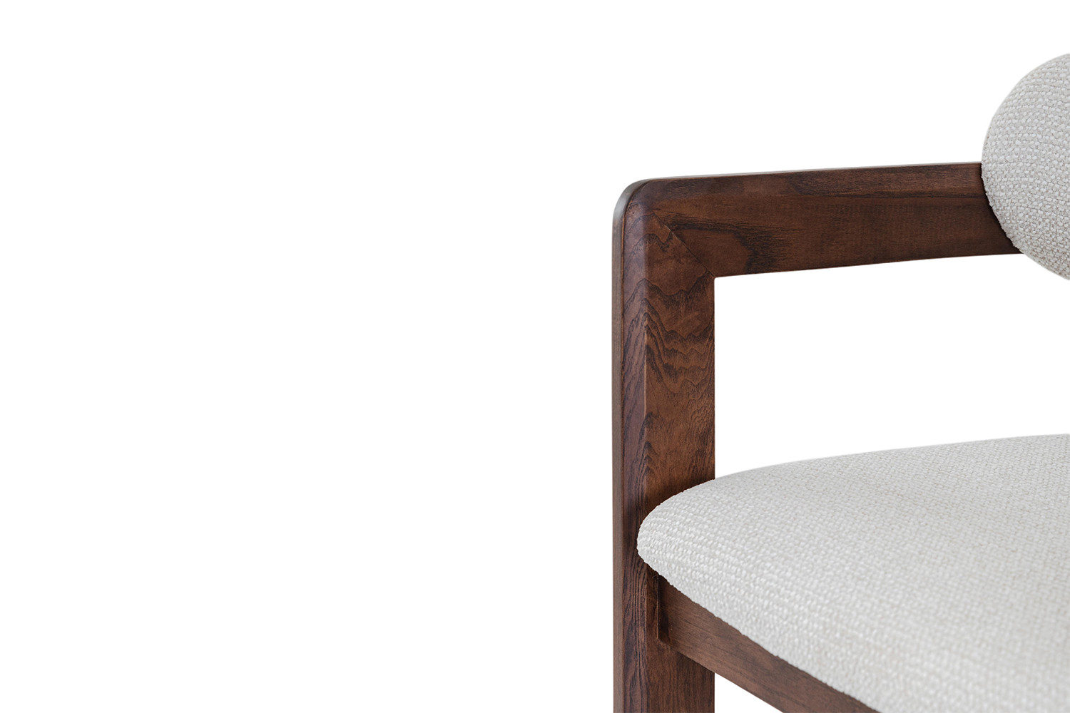 Image 14 for NEW - Counterstoel Camille Essenhout Walnoot Ote Milan 103 Beige