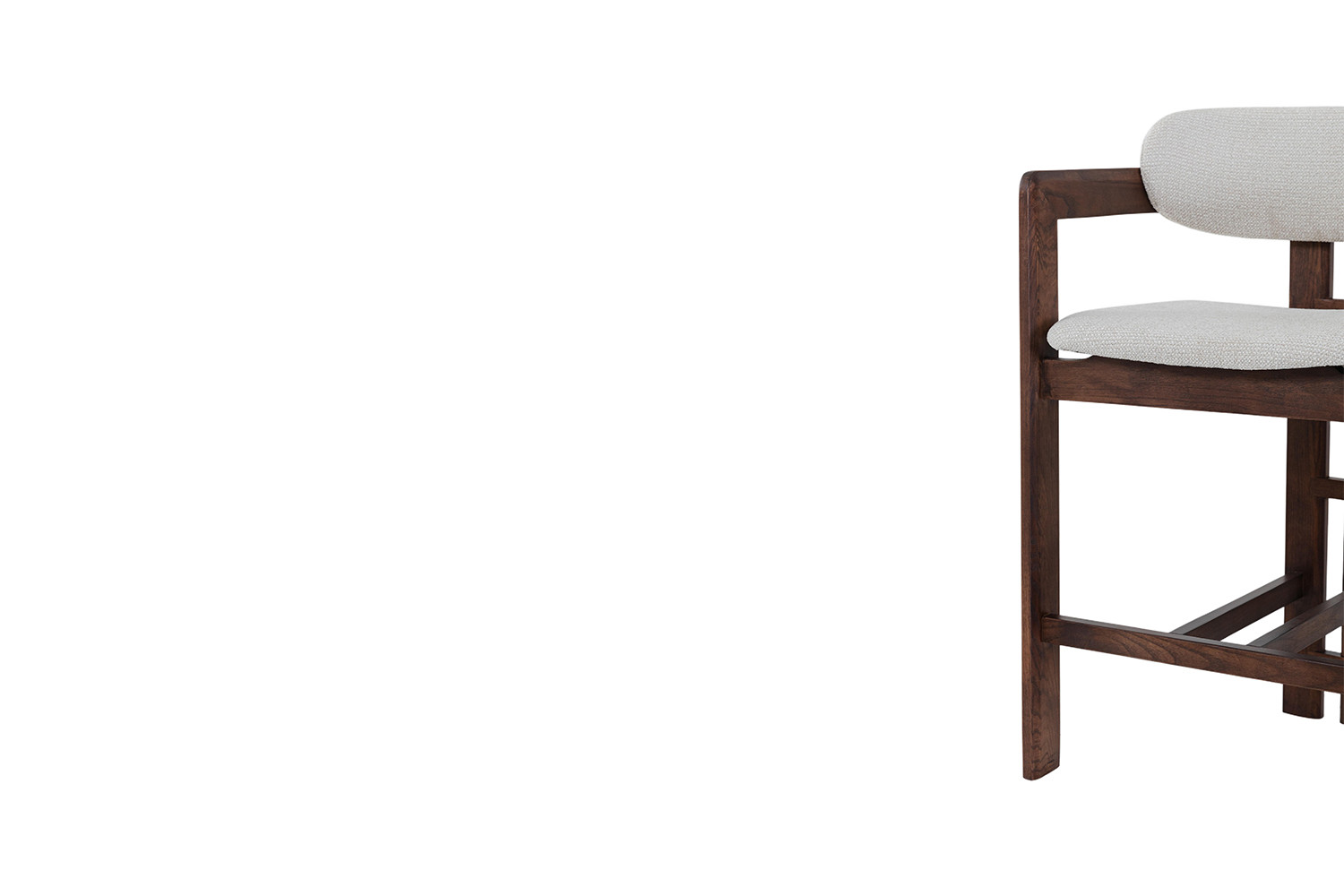 Image 12 for NEW - Counterstoel Camille Essenhout Walnoot Ote Milan 103 Beige