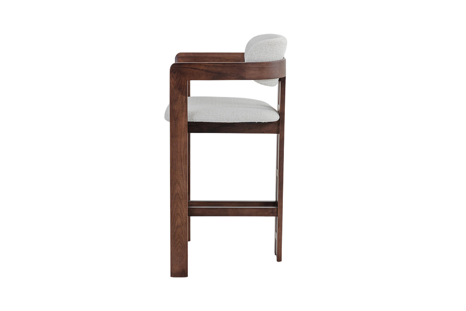 Image 11 for NEW - Counterstoel Camille Essenhout Walnoot Ote Milan 103 Beige