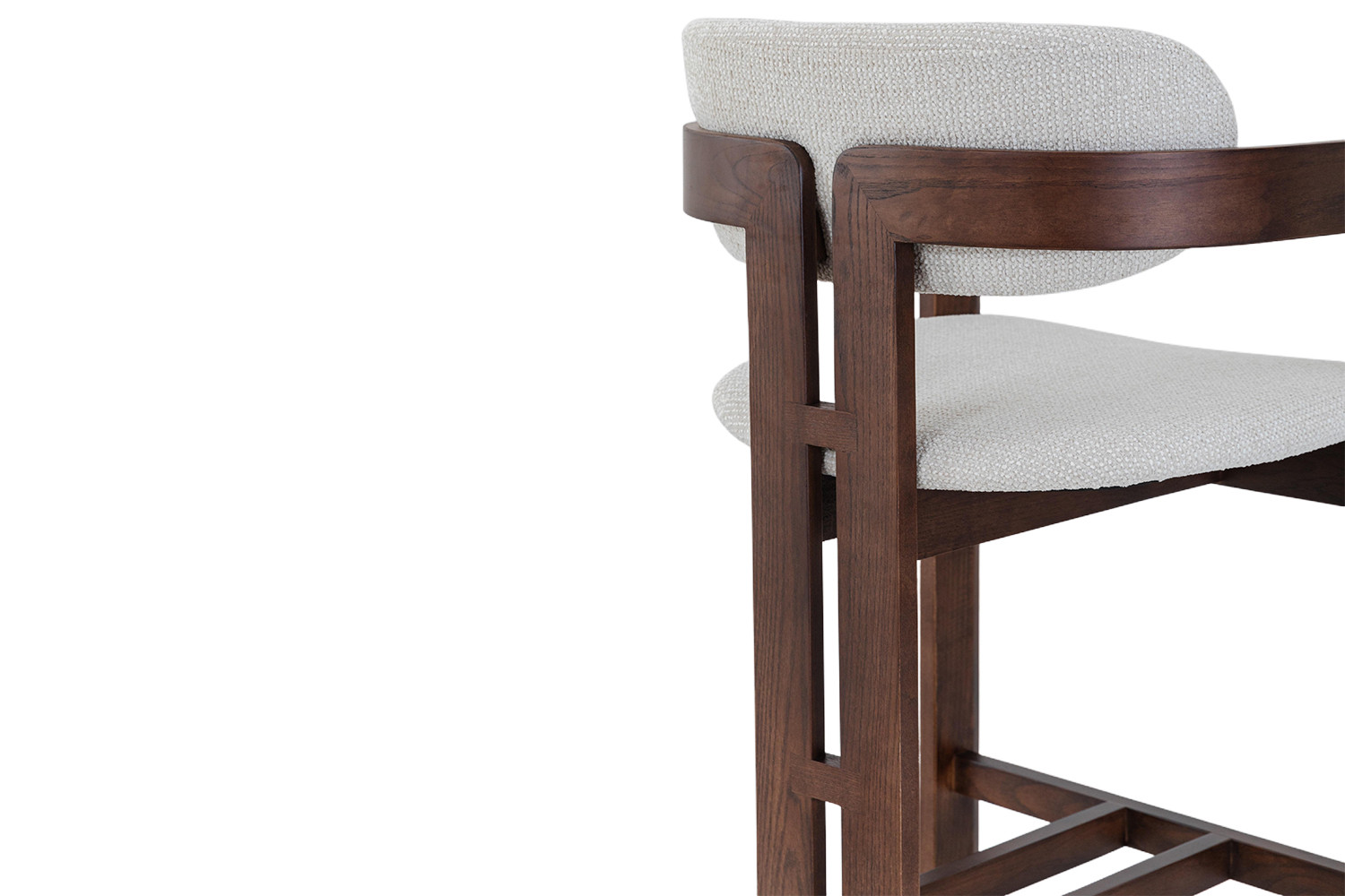 Image 17 for NEW - Counterstoel Camille Essenhout Walnoot Ote Milan 103 Beige