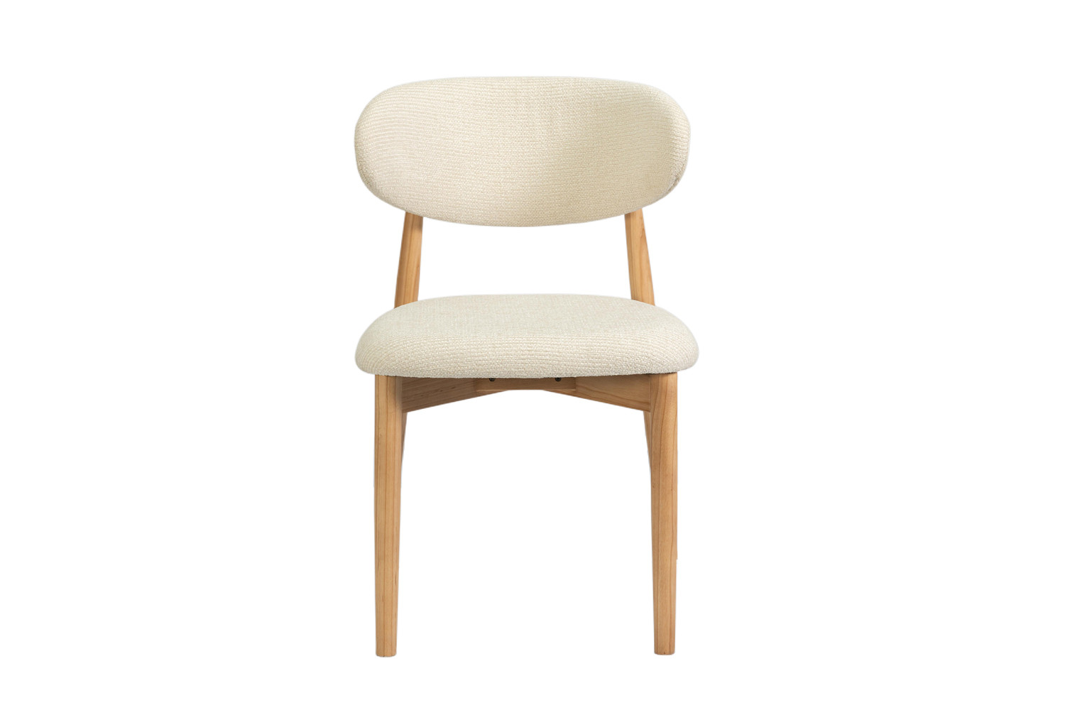 Image 4 for NEW - Stoel Clara Essenhout Naturel Ote Milan 103 Beige Gemonteerd