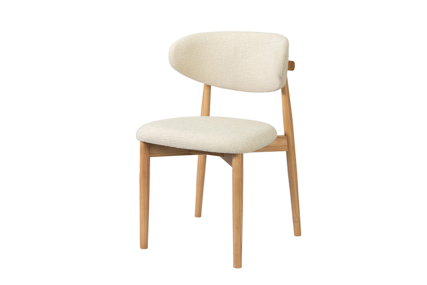 Image 5 for NEW - Stoel Clara Essenhout Naturel Ote Milan 103 Beige Gemonteerd