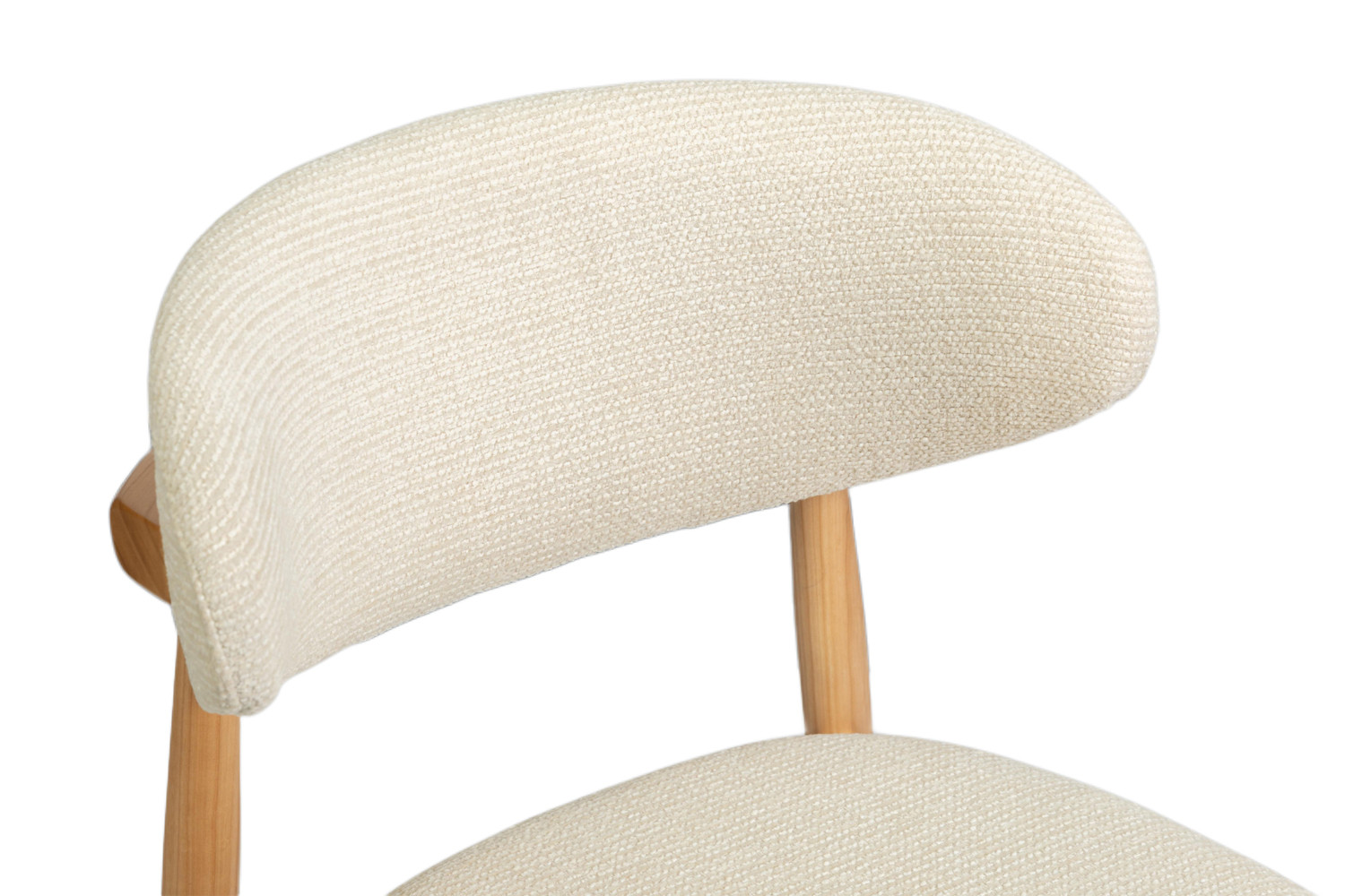 Image 9 for NEW - Stoel Clara Essenhout Naturel Ote Milan 103 Beige Gemonteerd
