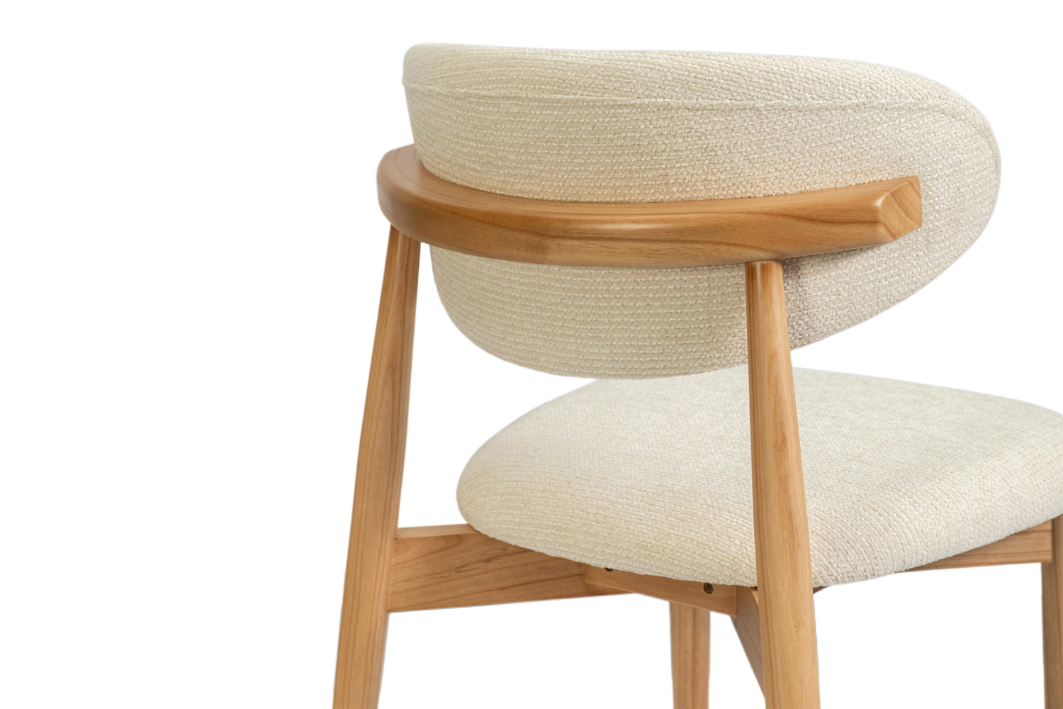 Image 10 for NEW - Stoel Clara Essenhout Naturel Ote Milan 103 Beige Gemonteerd