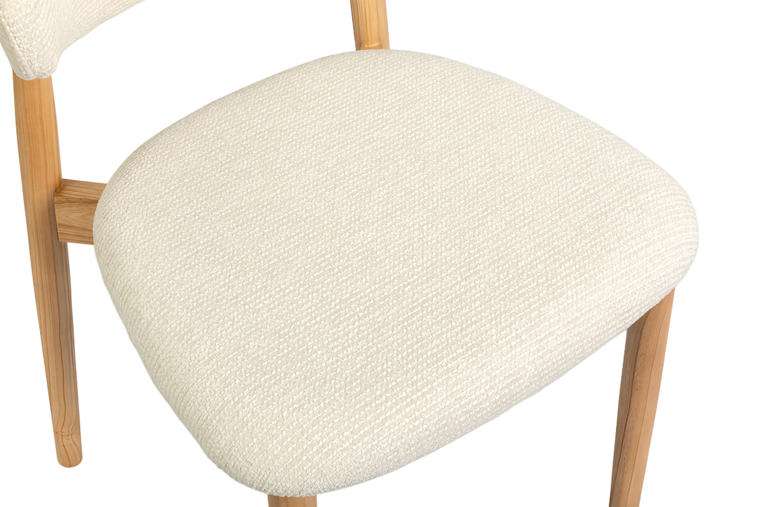 Image 11 for NEW - Stoel Clara Essenhout Naturel Ote Milan 103 Beige Gemonteerd