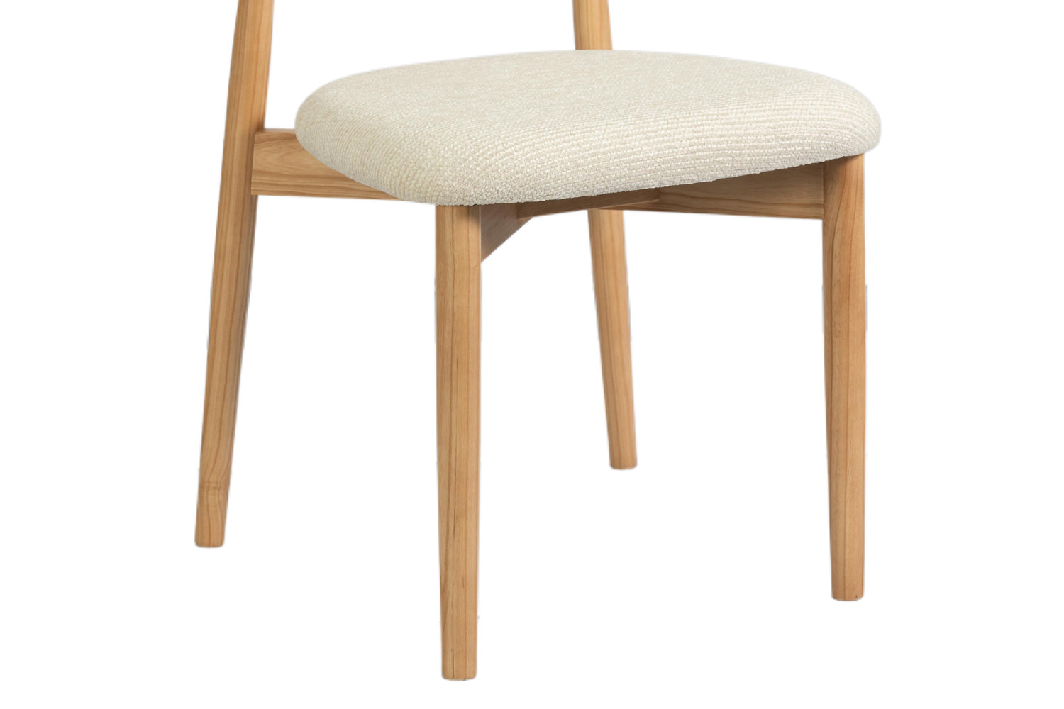 Image 12 for NEW - Stoel Clara Essenhout Naturel Ote Milan 103 Beige Gemonteerd