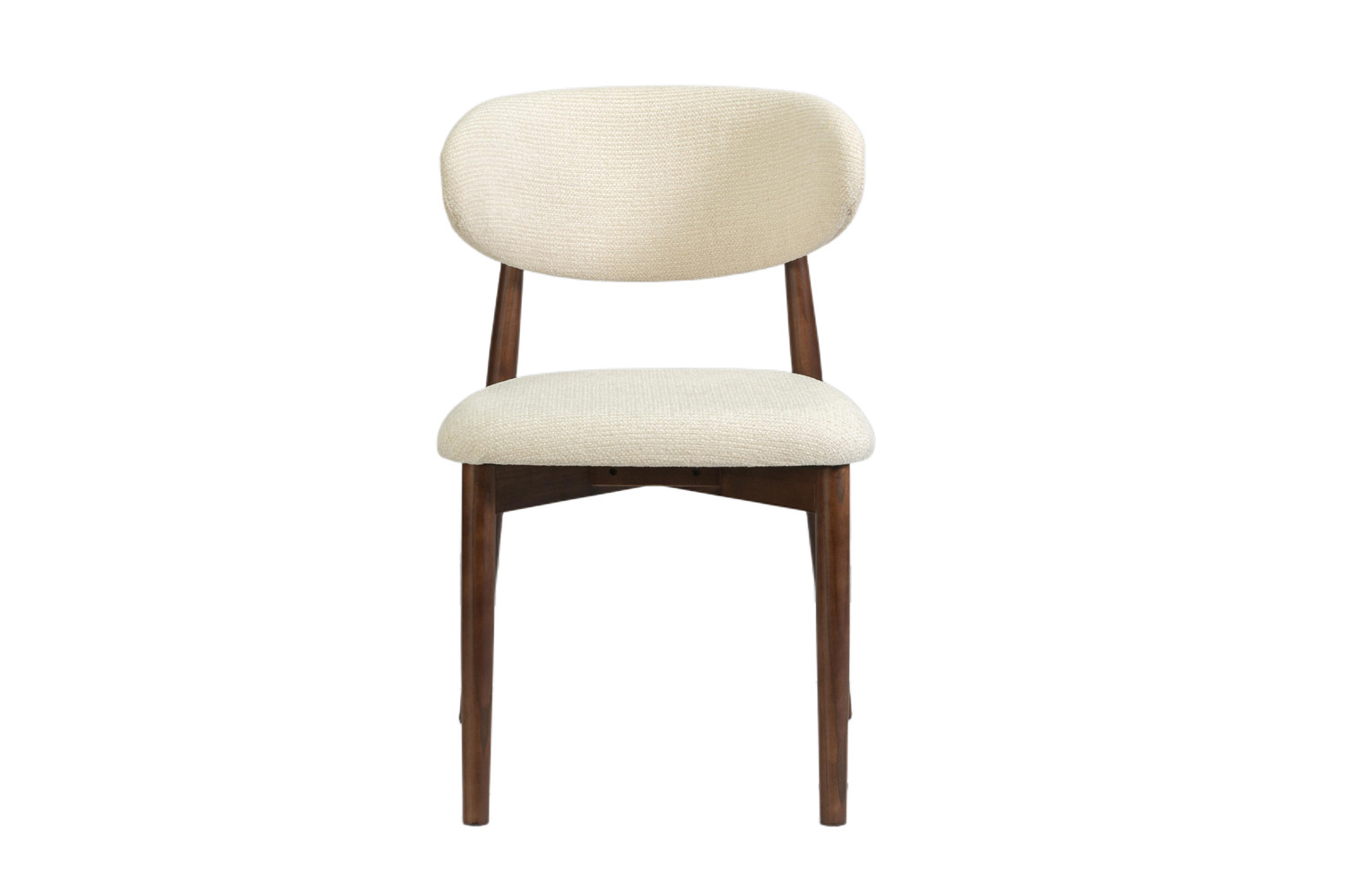 Image 4 for NEW - Stoel Clara Essenhout Walnoot Ote Milan 103 Beige Gemonteerd