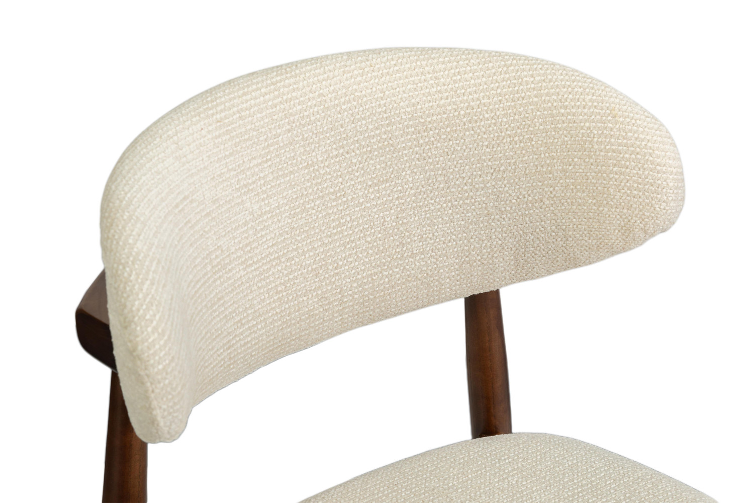 Image 8 for NEW - Stoel Clara Essenhout Walnoot Ote Milan 103 Beige Gemonteerd