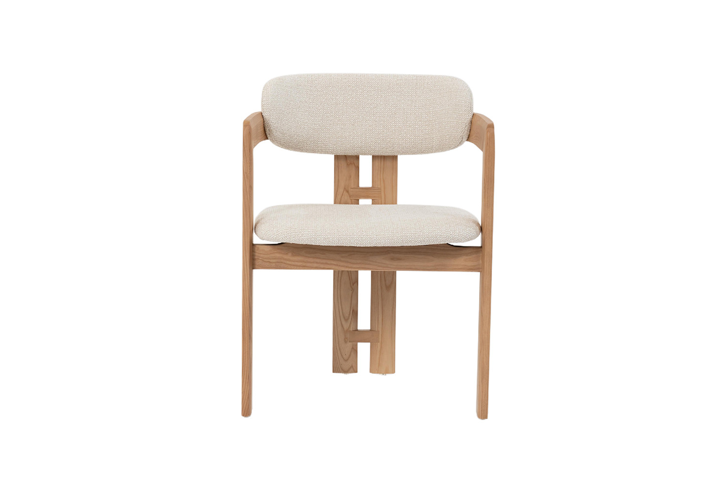 Image 4 for NEW - Stoel Camille Essenhout Naturel Ote Milan 103 Beige Gemonteerd