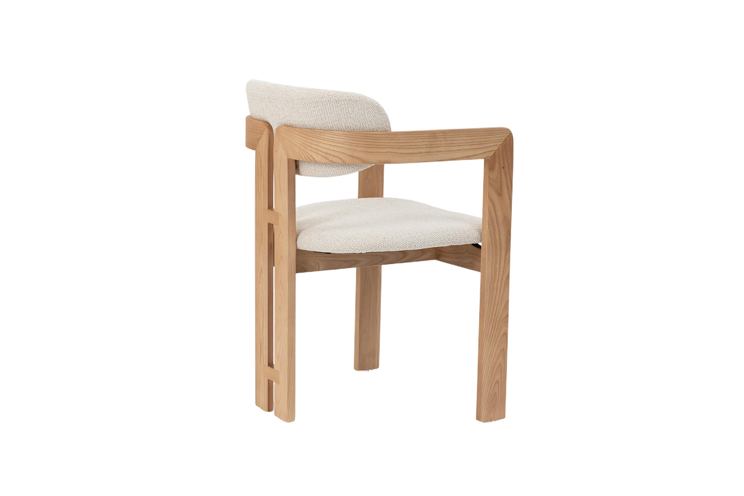 Image 7 for NEW - Stoel Camille Essenhout Naturel Ote Milan 103 Beige Gemonteerd