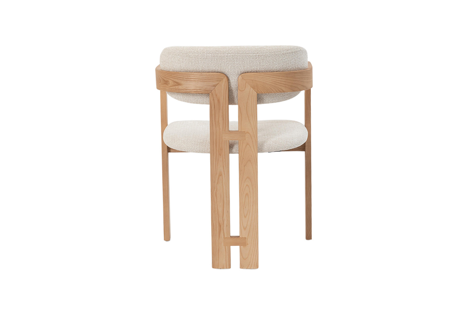Image 8 for NEW - Stoel Camille Essenhout Naturel Ote Milan 103 Beige Gemonteerd