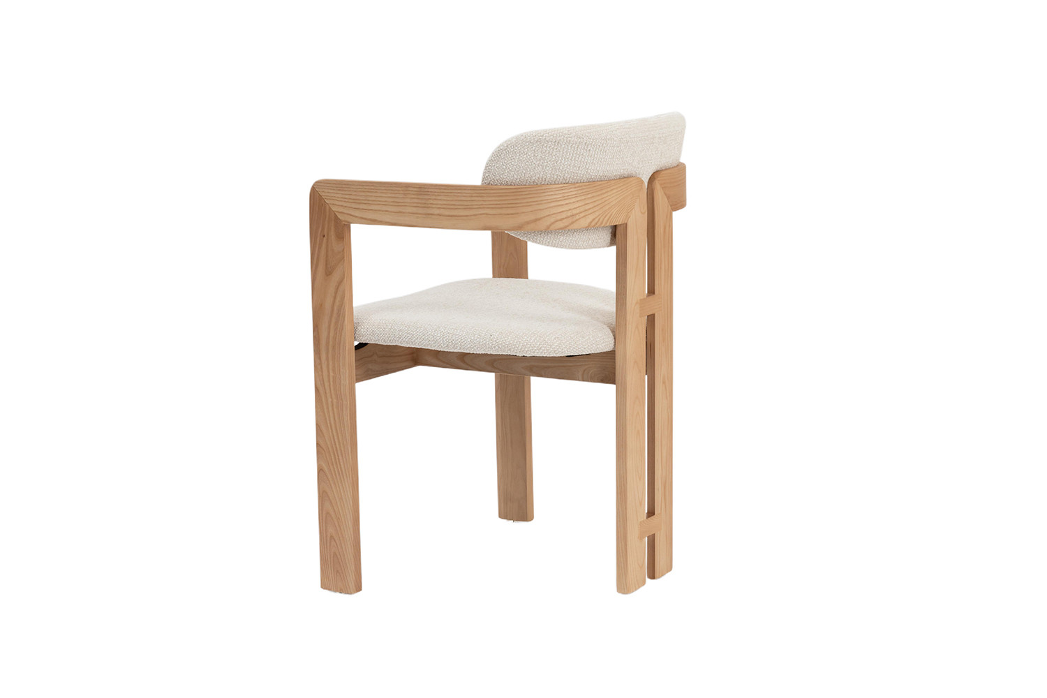 Image 9 for NEW - Stoel Camille Essenhout Naturel Ote Milan 103 Beige Gemonteerd