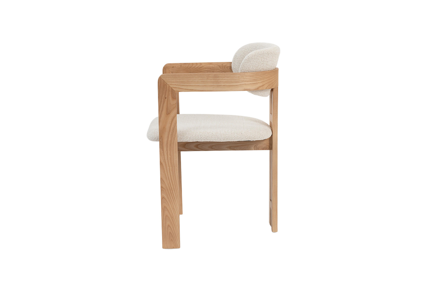 Image 10 for NEW - Stoel Camille Essenhout Naturel Ote Milan 103 Beige Gemonteerd