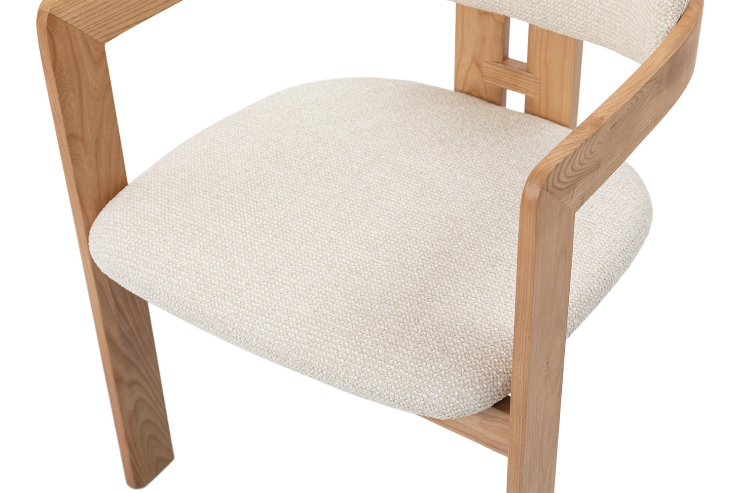 Image 17 for NEW - Stoel Camille Essenhout Naturel Ote Milan 103 Beige Gemonteerd