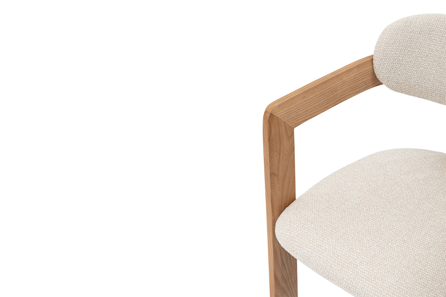 Image 19 for NEW - Stoel Camille Essenhout Naturel Ote Milan 103 Beige Gemonteerd