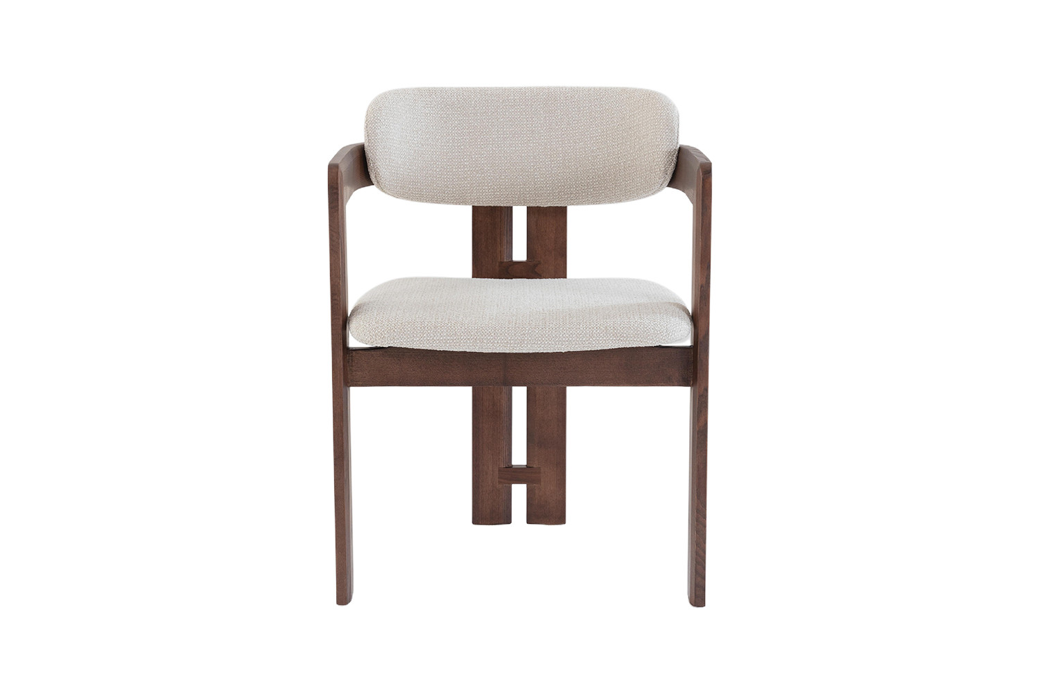 Image 4 for NEW - Stoel Camille Essenhout Walnoot Ote Milan 103 Beige Gemonteerd