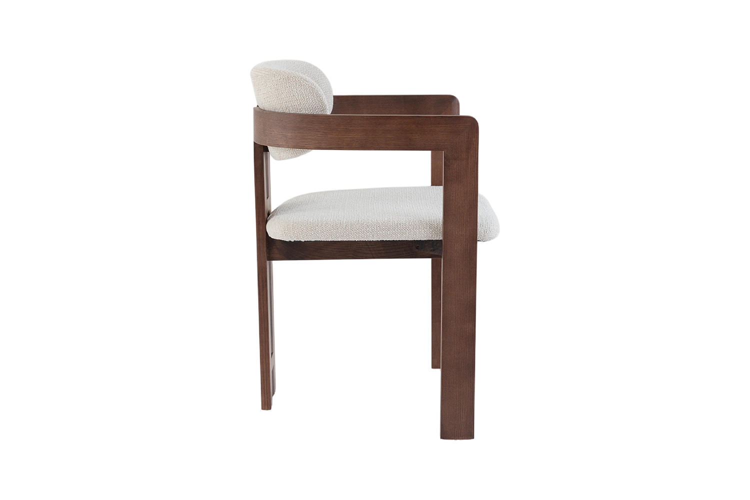 Image 6 for NEW - Stoel Camille Essenhout Walnoot Ote Milan 103 Beige Gemonteerd