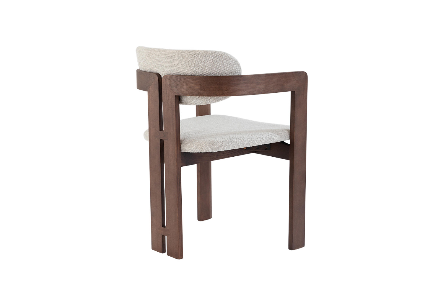 Image 7 for NEW - Stoel Camille Essenhout Walnoot Ote Milan 103 Beige Gemonteerd