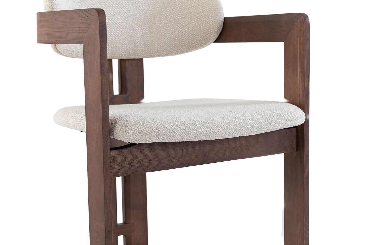Image 9 for NEW - Stoel Camille Essenhout Walnoot Ote Milan 103 Beige Gemonteerd