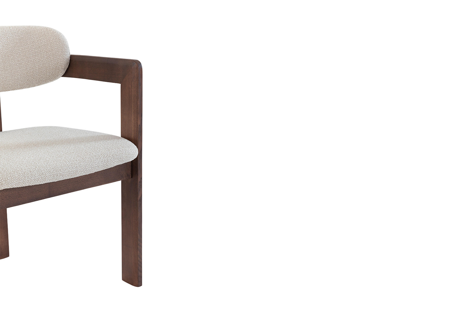 Image 10 for NEW - Stoel Camille Essenhout Walnoot Ote Milan 103 Beige Gemonteerd