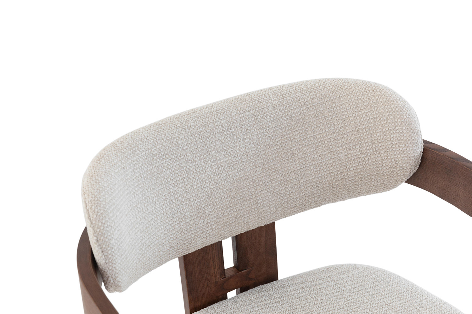 Image 11 for NEW - Stoel Camille Essenhout Walnoot Ote Milan 103 Beige Gemonteerd