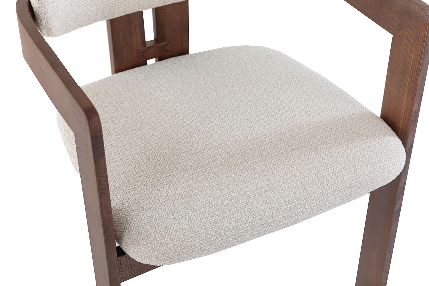 Image 13 for NEW - Stoel Camille Essenhout Walnoot Ote Milan 103 Beige Gemonteerd