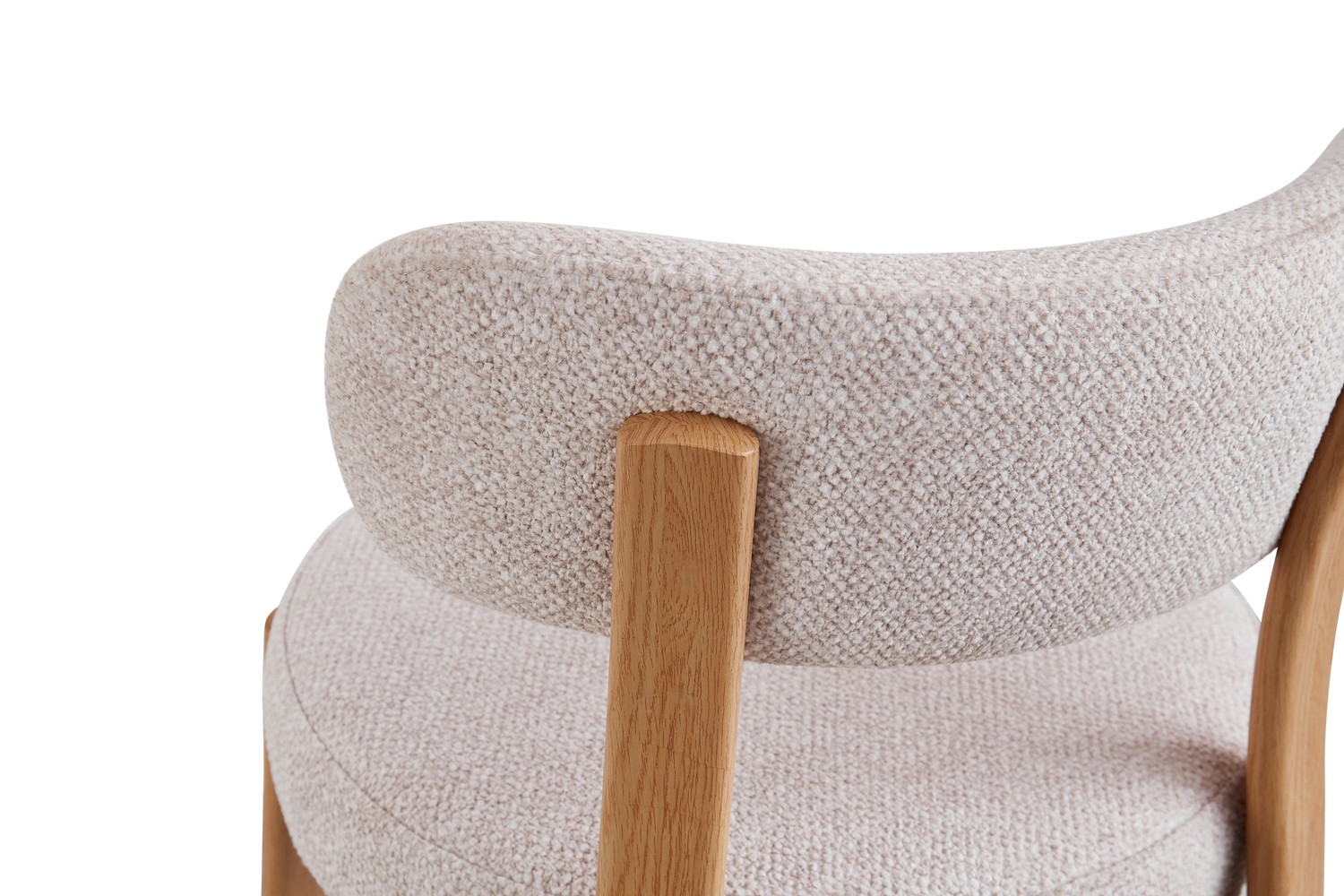 Image 9 for NEW - Stoel Julia Naturel - Stof Fabb Leo 23
