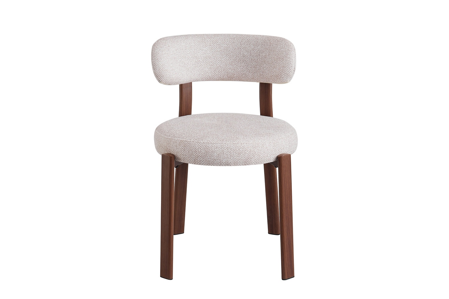 Image 4 for NEW - Stoel Julia Walnoot - Stof Fabb Leo 23