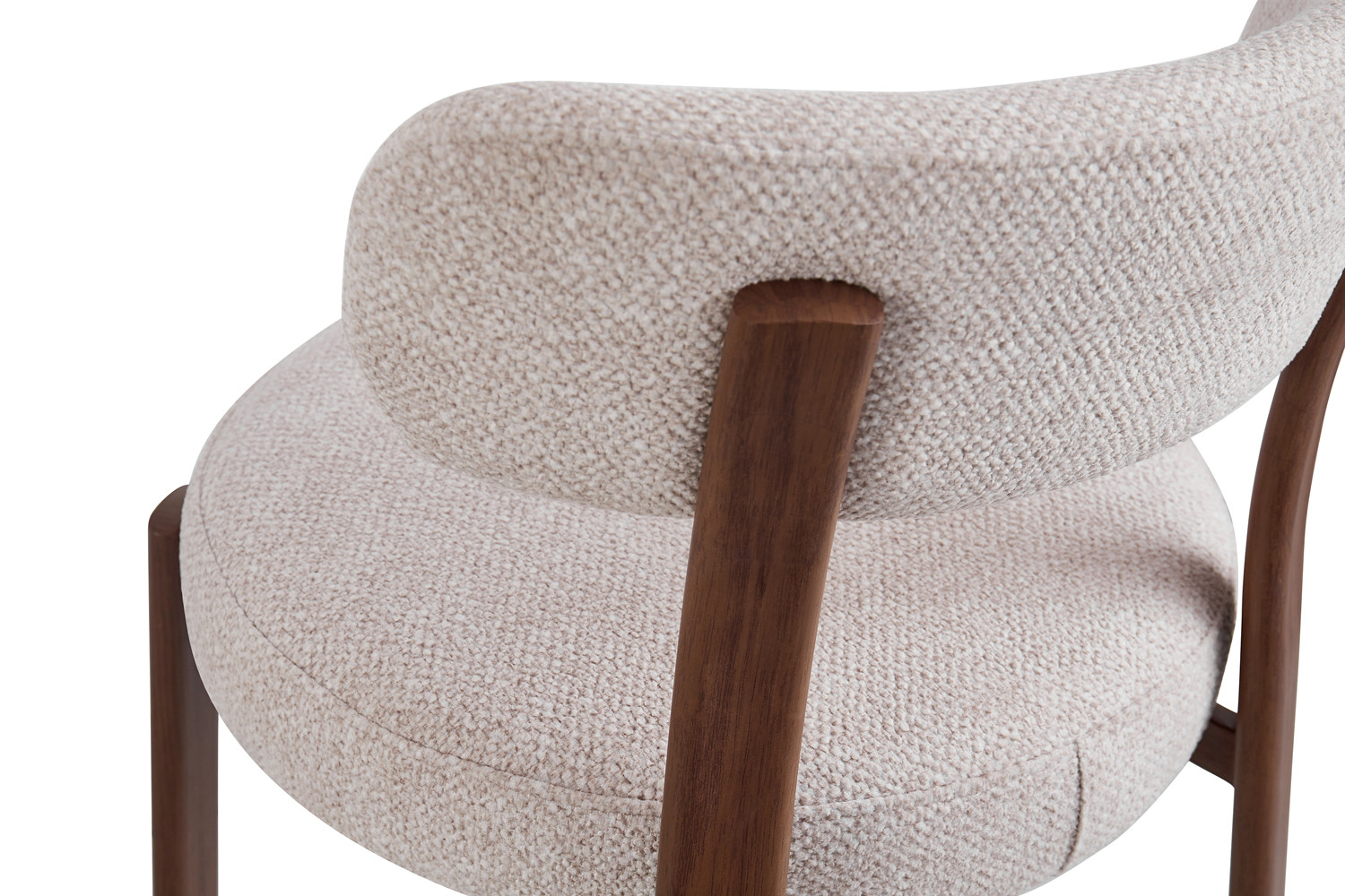 Image 9 for NEW - Stoel Julia Walnoot - Stof Fabb Leo 23
