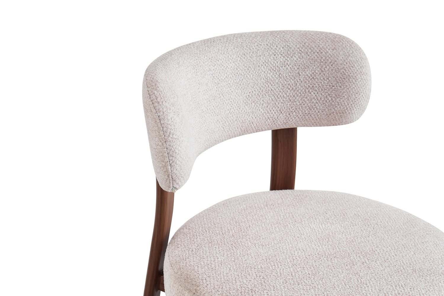 Image 8 for NEW - Stoel Julia Walnoot - Stof Fabb Leo 23