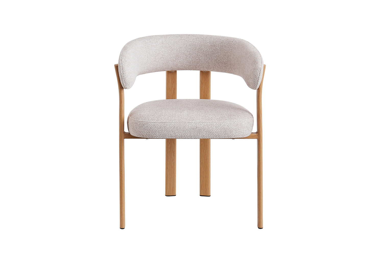 Image 4 for NEW - Stoel met armleuningen Julia Naturel - Stof Fabb Leo 23