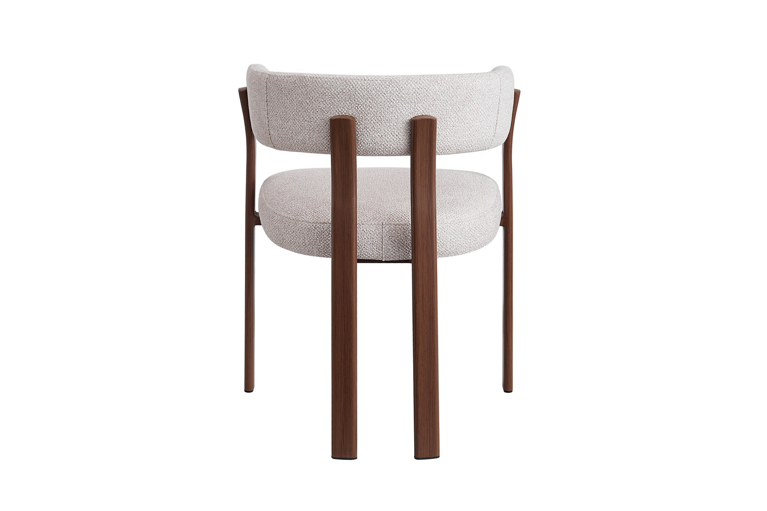 Image 7 for NEW - Stoel met armleuningen Julia Walnoot - Stof Fabb Leo 23