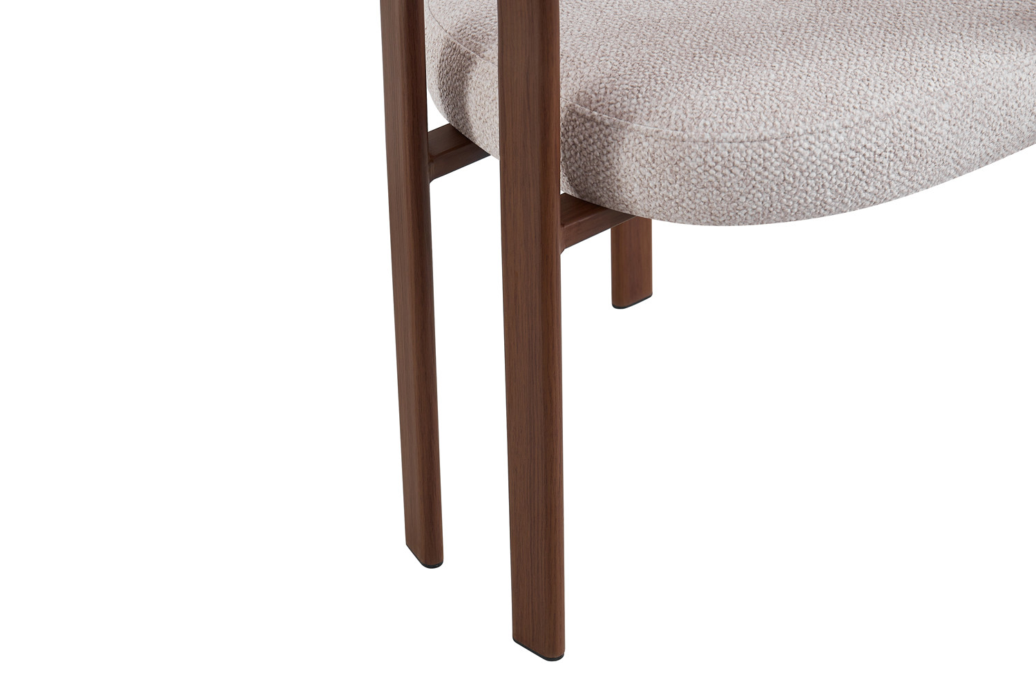 Image 10 for NEW - Stoel met armleuningen Julia Walnoot - Stof Fabb Leo 23