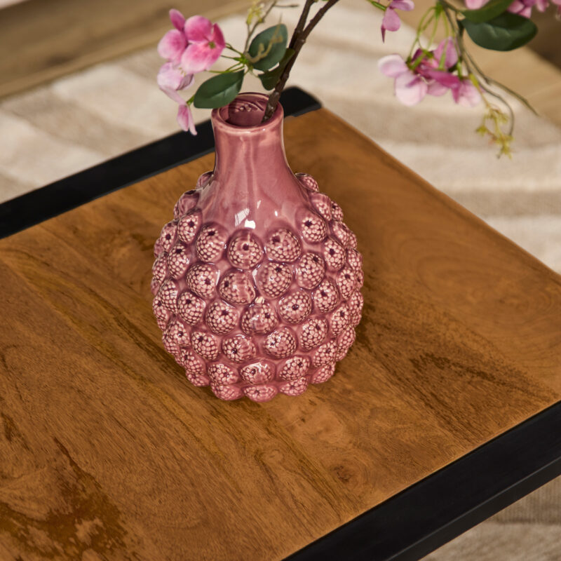 Bijzettafel Boaz Naturel Mangohout 60 cm - Image 2