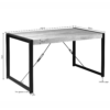 STF-600_6 Rechthoekige eettafel Boaz Naturel Mangohout 140 cm - Image 7