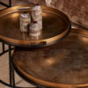 STF-2313_1 Salontafel set Puck Goud Aluminium 78 cm - Image 2