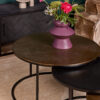 STF-2314_2 Salontafel set Xaro Goud/zwart Aluminium 75 cm - Image 3