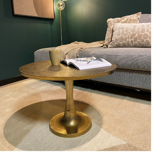 Salontafel Amara Goud Aluminium 65 cm - Image 8