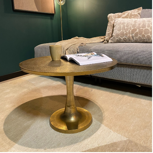 Salontafel Amara Goud Aluminium 65 cm - Image 1