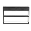STF-8512_3 Sidetable New York Zwart Mangohout 120 cm - Image 4
