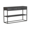 STF-8512_4 Sidetable New York Zwart Mangohout 120 cm - Image 5