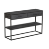 STF-8512_5 Sidetable New York Zwart Mangohout 120 cm - Image 6