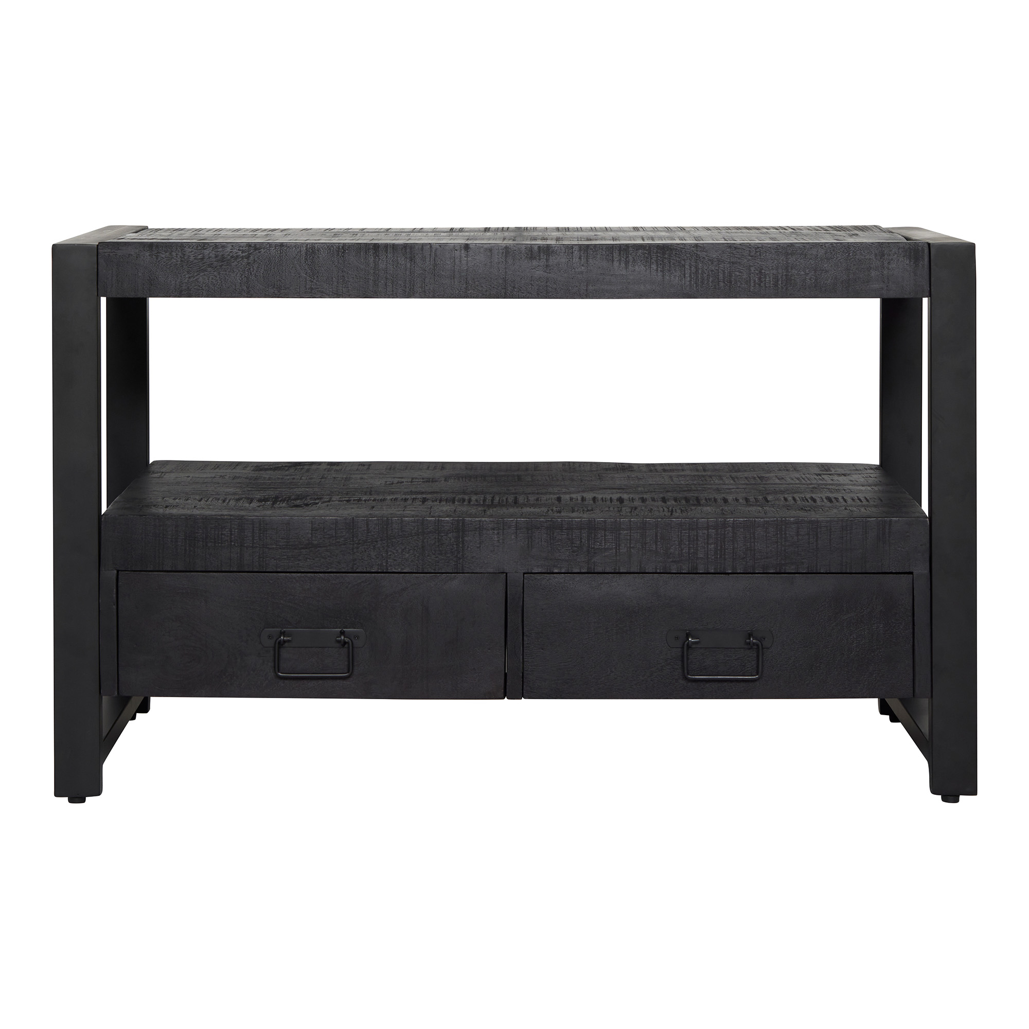 Tv meubel Boaz Zwart Mangohout 100 cm - Image 5